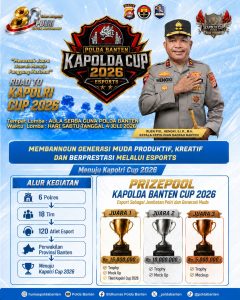 Dari Arena Gim ke Panggung Prestasi, Polda Banten Buka Jalan Atlet Muda Menuju Kapolri Cup 2026