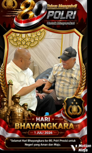 Peringati HUT Bhayangkara ke-80, Komisi III DPR dan Dewan Kehormatan Lembaga Adat Dayak Kalsel Apresiasi Kinerja Polri