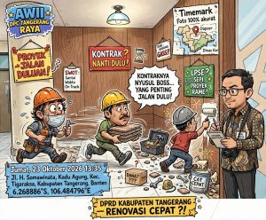 PROYEK JALAN DULUAN, KONTRAK DIPERTANYAKAN! SEKJEND DPP AWII: KEJARI HARUS TURUN TANGAN