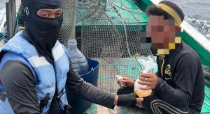 Sat Polairud Polresta Mamuju Amankan Nelayan Diduga Tangkap Ikan Cara Bius dan Pakai Narkoba di Perairan Bala balakang